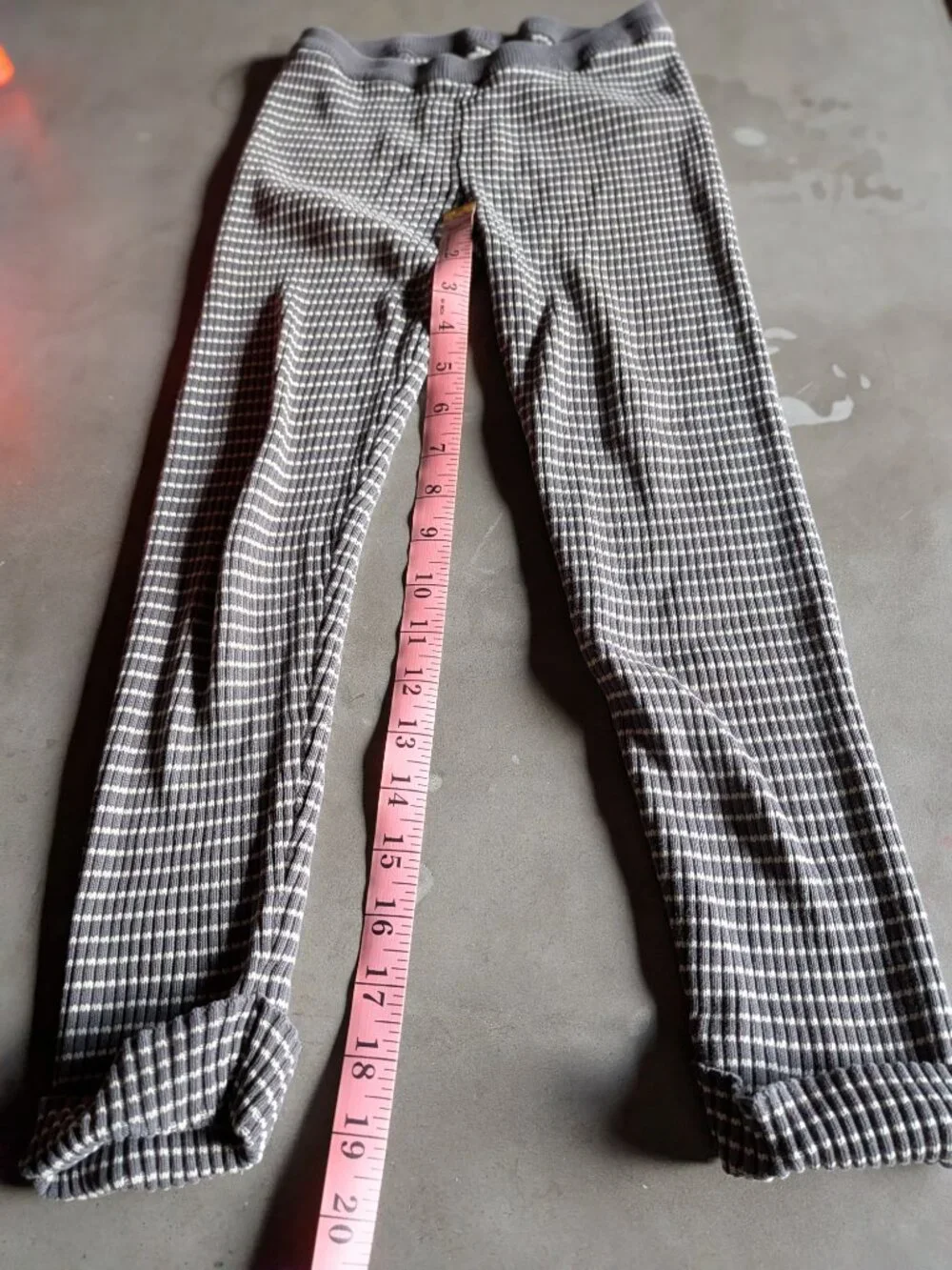 Konges Sløjd Meo Knit Pants - Magnet Houndstooth (Size 7-8Y)